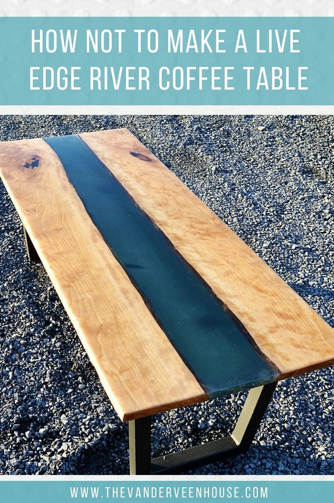 15 Stunning DIY Live Edge River Tables