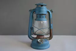 Feuerhand Hurricane Lantern lampada a olio di fabbricazione tedesca